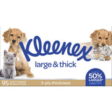 Kleenex Tissues Large N Thick 3ply Box 95pack