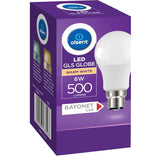 Olsent Led Light Bulb Gls Bayonet 6w 500lm 2700kg Ww 1pack
