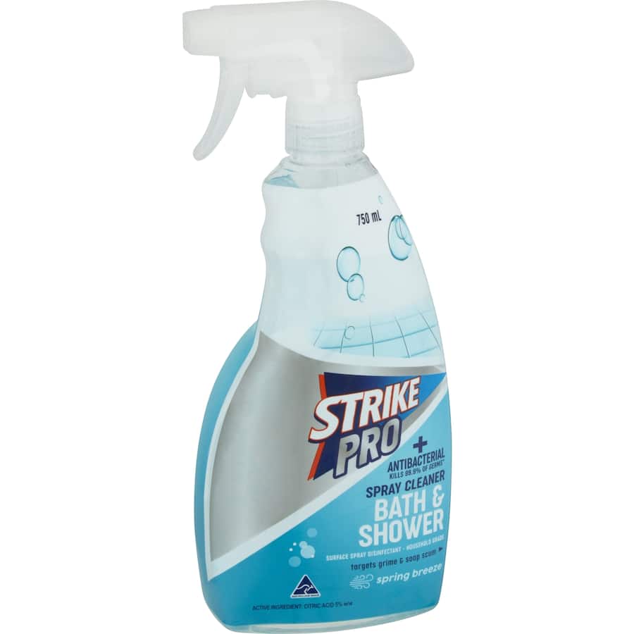 Strike Pro Spray Cleaner Bath & Shower Spring Breeze