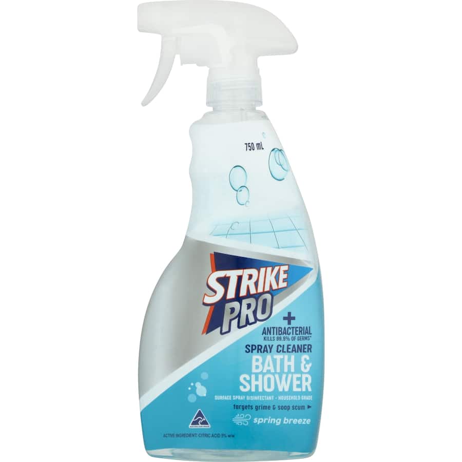 Strike Pro Spray Cleaner Bath & Shower Spring Breeze