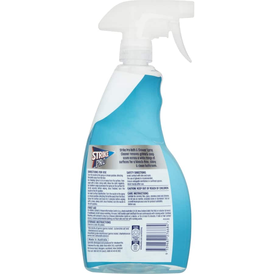 Strike Pro Spray Cleaner Bath & Shower Spring Breeze