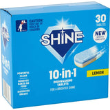 Shine 10 In 1 Dishwasher Tablets Lemon 30pack