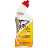 Strike Pro Toilet Cleaner Lemon Bleach Gel 700mL