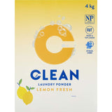 Clean Laundry Powder Lemon Concentrate 4kg