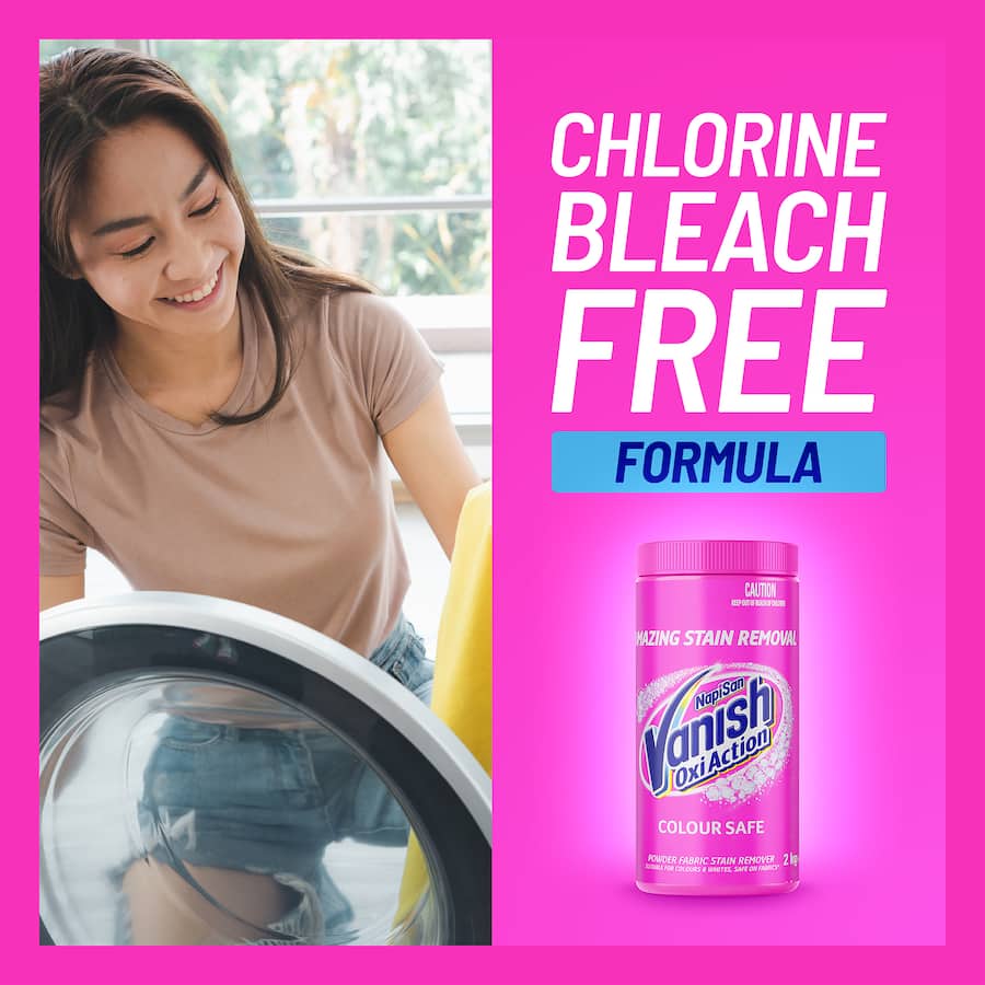 Vanish Napisan Oxi Action Stain Remover Colour Safe Powder 2kg