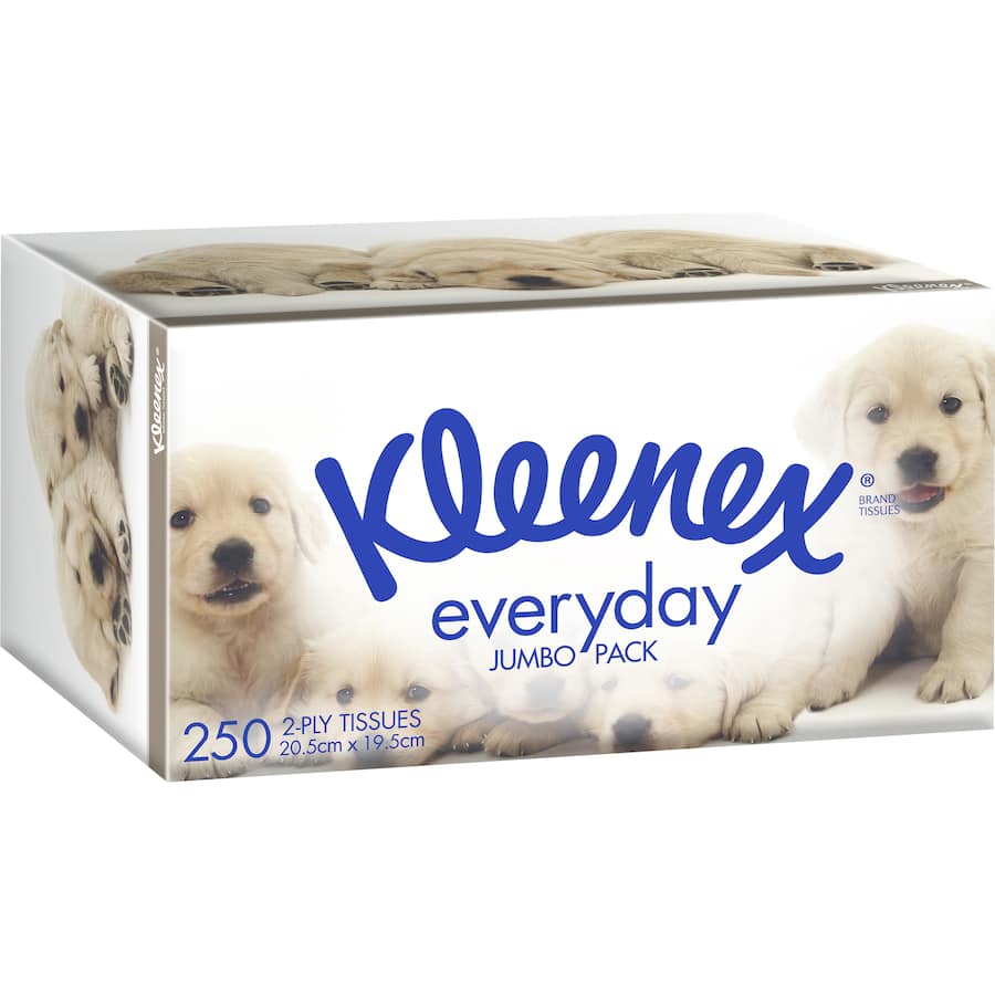 Kleenex Tissues White Box 250pack (SMARTFOX)