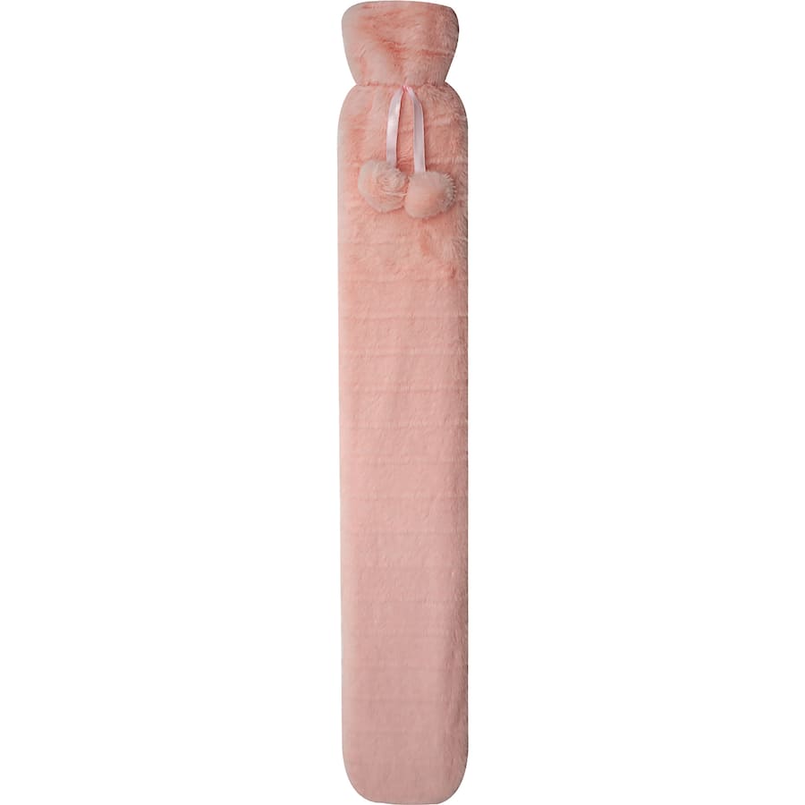 Toasty Hot Water Bottle Long With Cover 2l Assorted Each