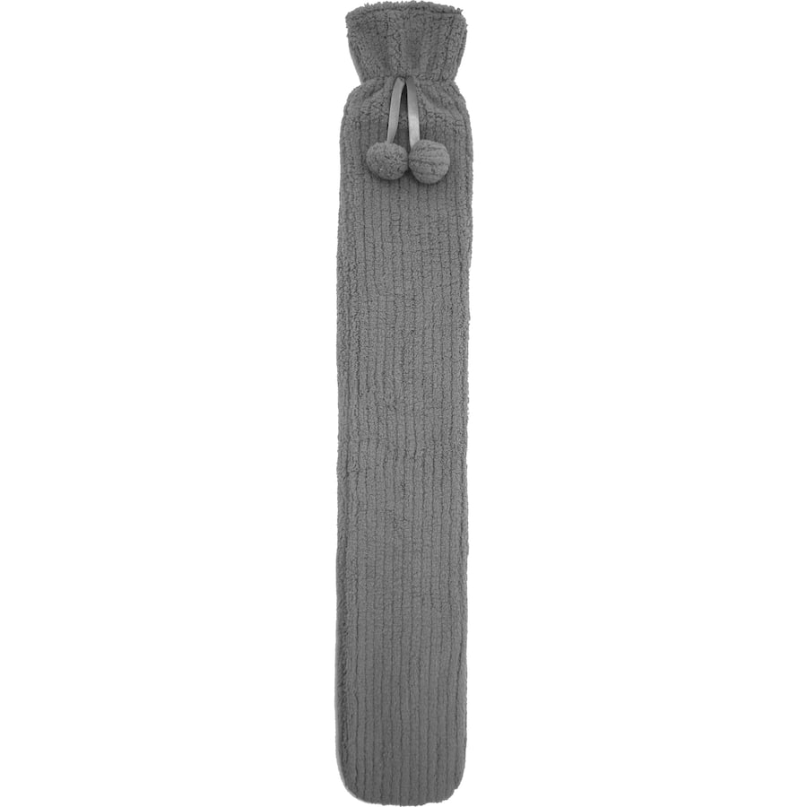 Toasty Hot Water Bottle Long With Cover 2l Assorted Each