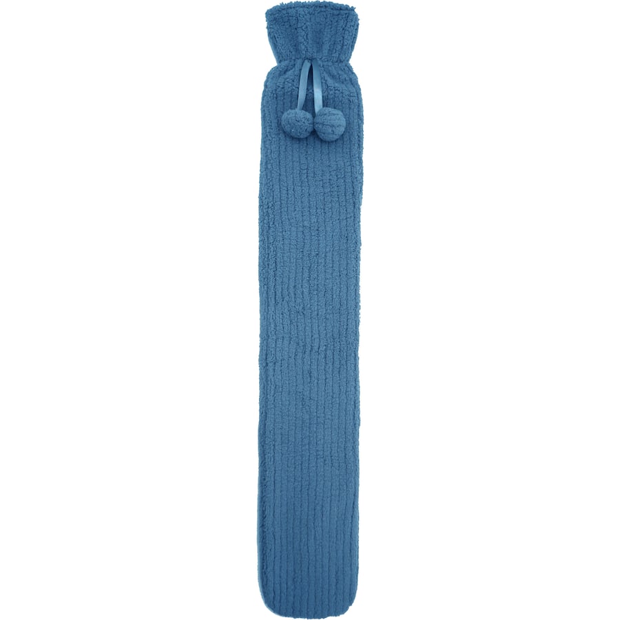 Toasty Hot Water Bottle Long With Cover 2l Assorted Each