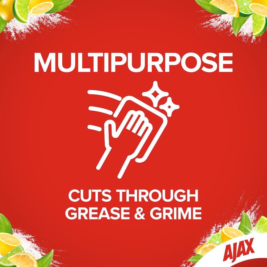 Ajax Spray N Wipe Cleaning Kitchen Spray Multipurpose Baking Soda Trigger 500mL