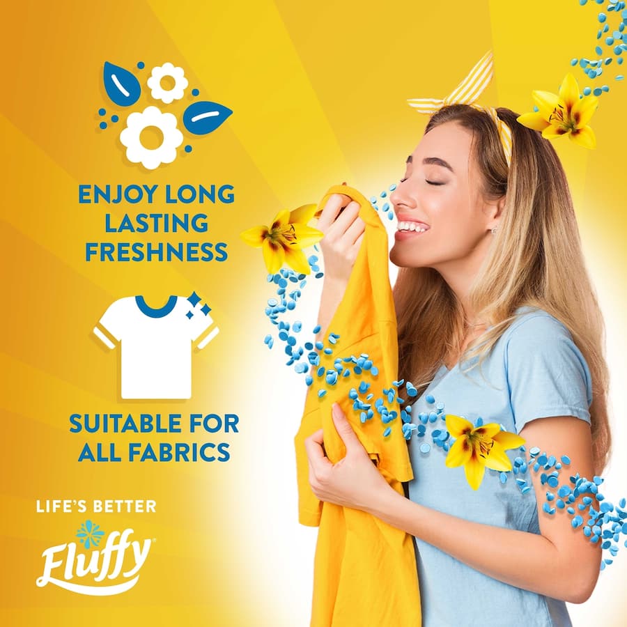 Fluffy Fabric Freshener Cloud Nine Scent Booster 250g