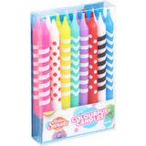 Dollar Sweets Stick Candles Assorted 16pack