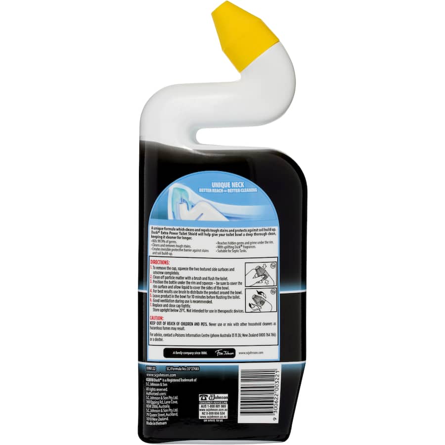 Duck Toilet Shield Toilet Cleaner Ocean Burst 500mL
