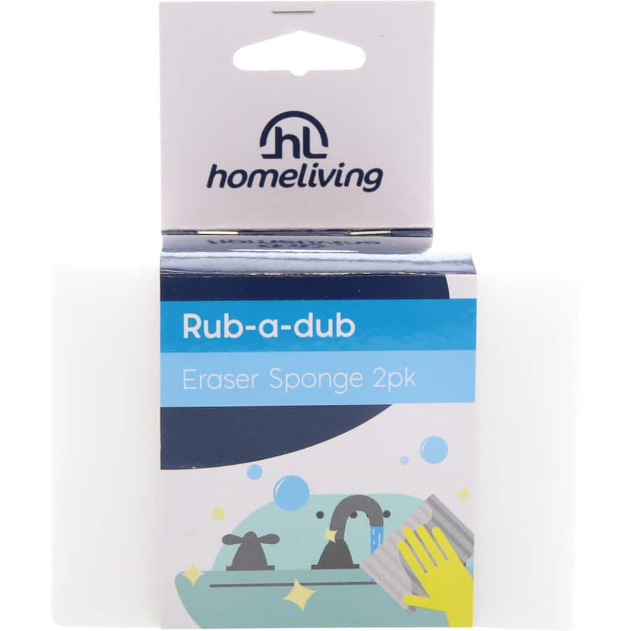Homeliving Eraser Sponge General Purpose 2pack