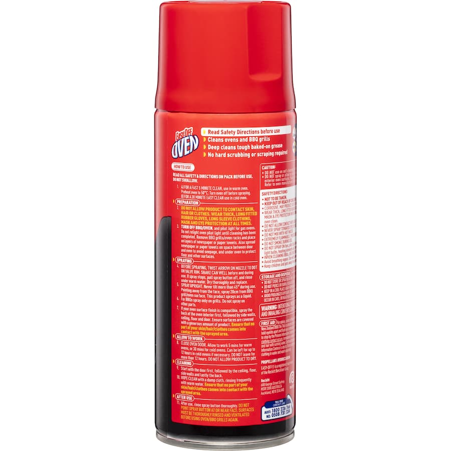 Easy Off Bam Oven & Bbq Cleaner Heavy Duty