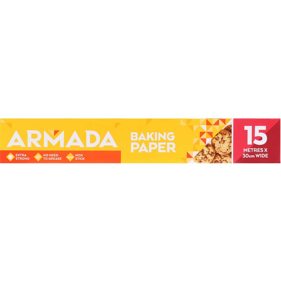 Armada Baking Paper  Box 15m x 30cm wide