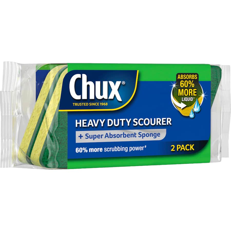 Chux Scourer Heavy Duty 2pack