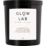 Glow Lab Scented Candle Coconut & Sandalwood 270g