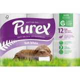 Purex Toilet Paper 12pk Unscented 2ply