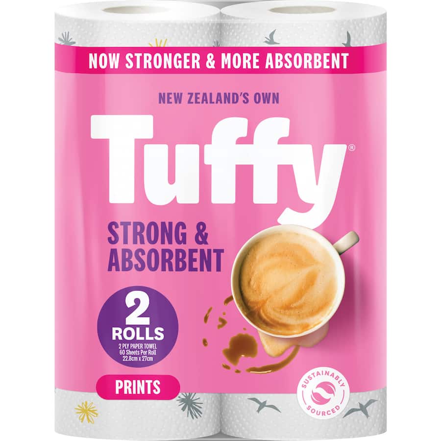 Tuffy Paper Towels Print 2pack