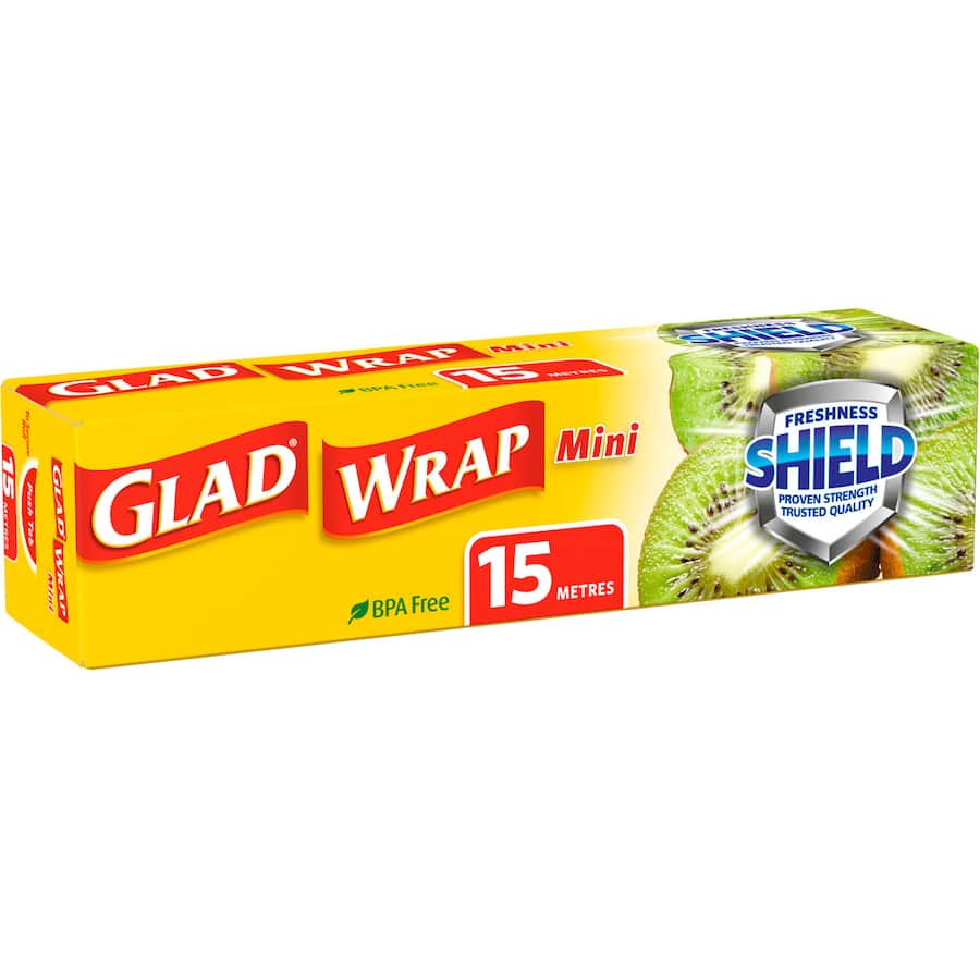 Glad Plastic Wrap Cling Mini Box 15m