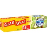 Glad Plastic Wrap Cling Mini Box 15m