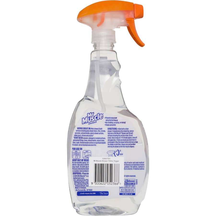 Mr Muscle Shower Cleaner Trigger 750mL