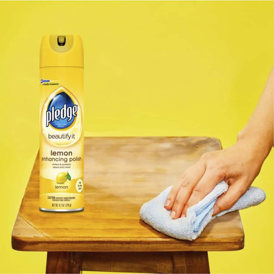 Pledge Furniture Polish Lemon 330mL