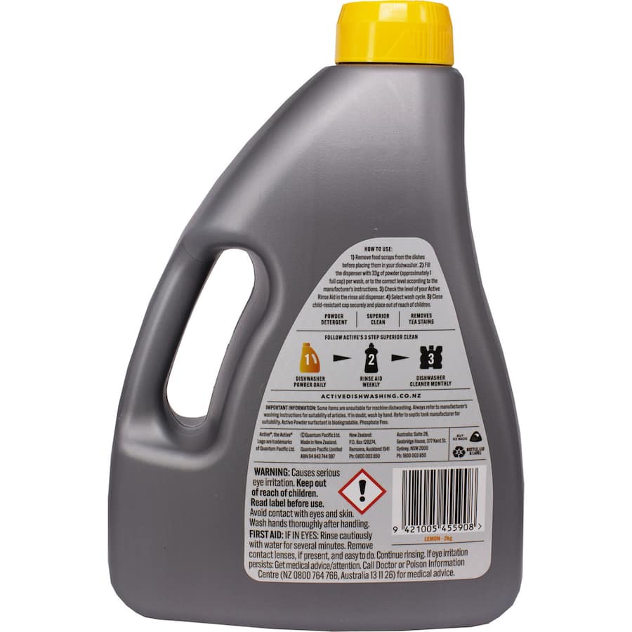 Active Dishwasher Powder Lemon 2kg