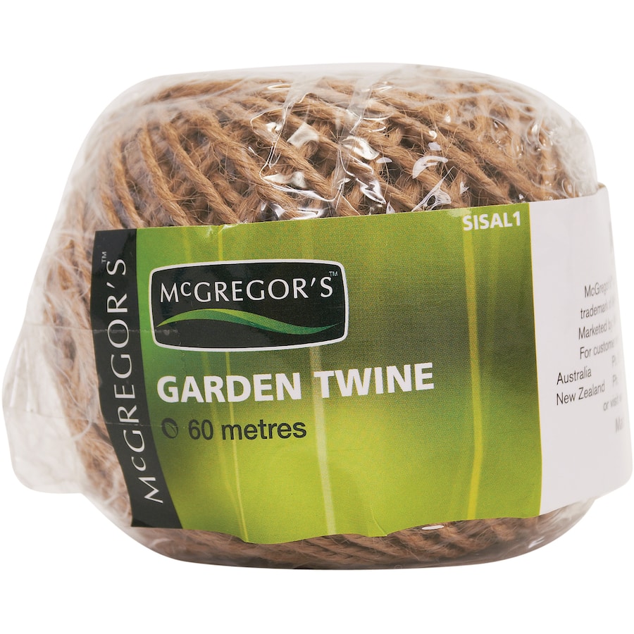 Mcgregors Garden Equipment 1ply Sisal Garden Twine 60m