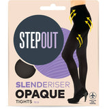 Stepout Slenderiser Tights Extra Tall Opaque Black 70d 1pr