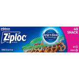 Ziploc Snack Bags  40pack