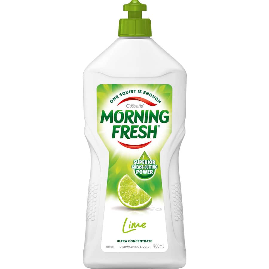 Morning Fresh Dishwash Liquid Lime & Baking Soda 900mL