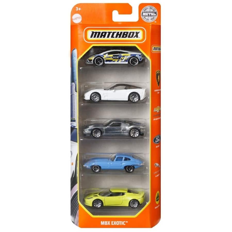Matchbox Cars  5pack