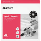 Ecostore Laundry Capsules Wild Lily & Jasmine 390g 26pack