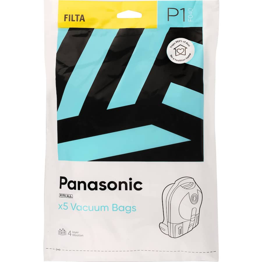 Panasonic Filta Vacuum Bags  5pack