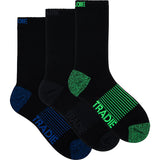 Tradie Mens Socks Cotton Work Crew Size 7-10 3pack