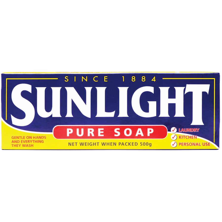 Sunlight Laundry Soap Pure Box 500g