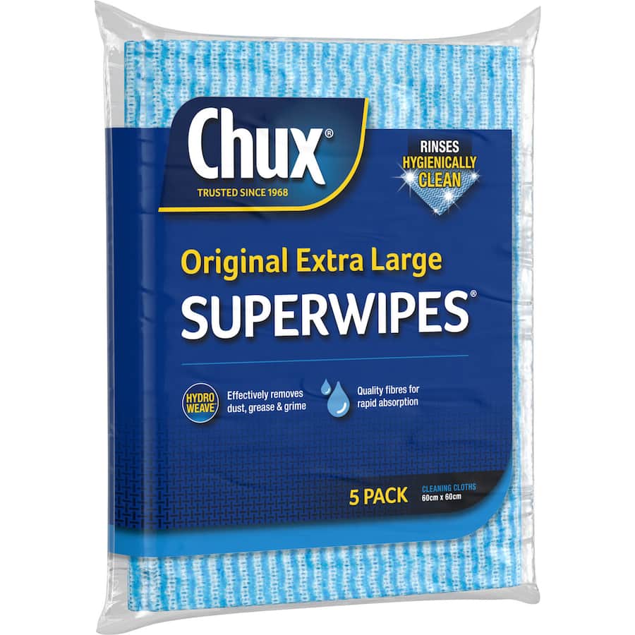 Chux Superwipes Extra Large 5pack