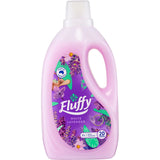 Fluffy Fabric Softener Conditioner White Lavender Bottle 2L