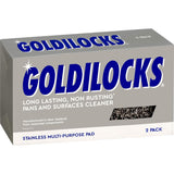 Goldilocks Stainless Steel Scourer Non Rusting Twin Pack 2pack