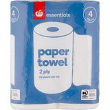 Essentials Paper Towels Chubb 4pack