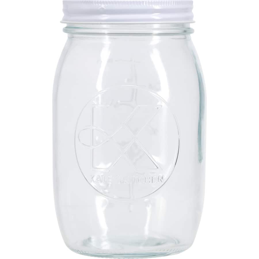 Kates Kitchen Embossed Preserving Jar  Each 1L