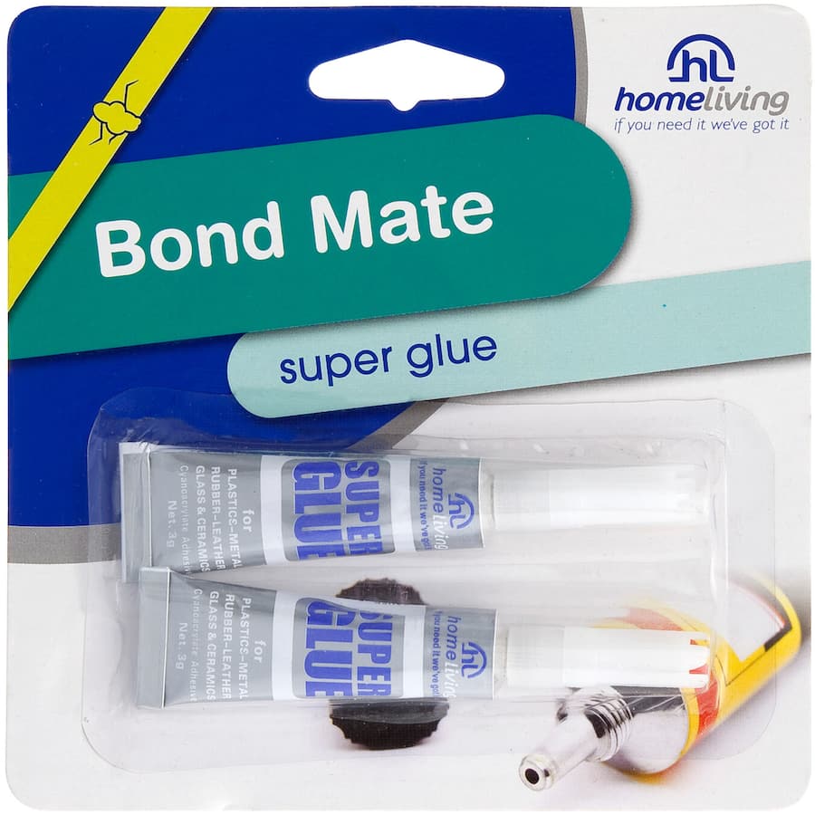 Homeliving Adhesives Fix It Super Glue 2pack