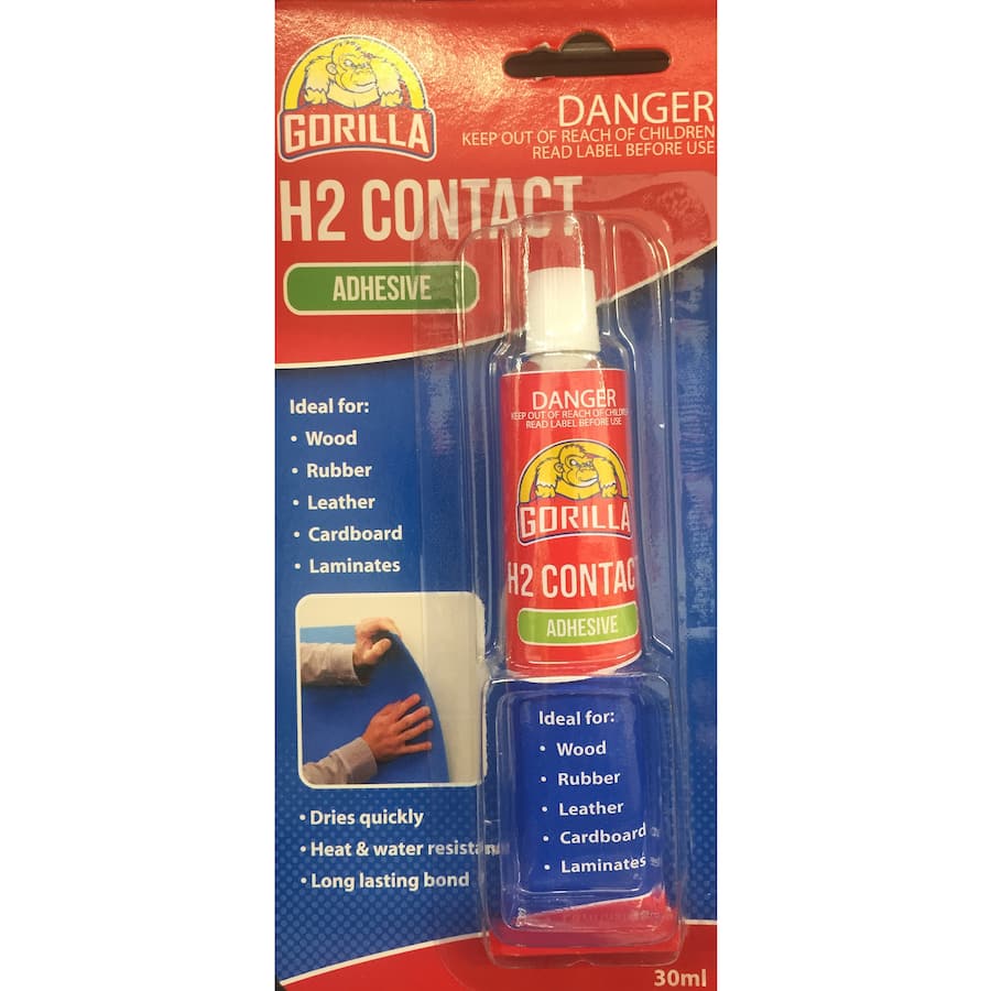 Gorilla H2 Contact Adhesives Glue 30mL