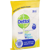Dettol Antibacterial Floor Cleaning Wipes Citrus 25pack