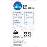 Olsent Bayonet Light Bulb Led 11w 1050 Lumen Warm 1pack