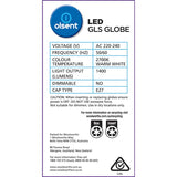 Olsent Screw Light Bulb Led 14w 1400 Lumen Warm 1pack