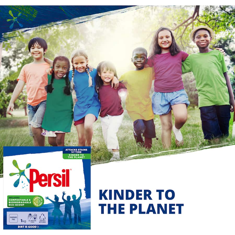 Persil Front & Top Loader Laundry Powder Active Clean 1kg