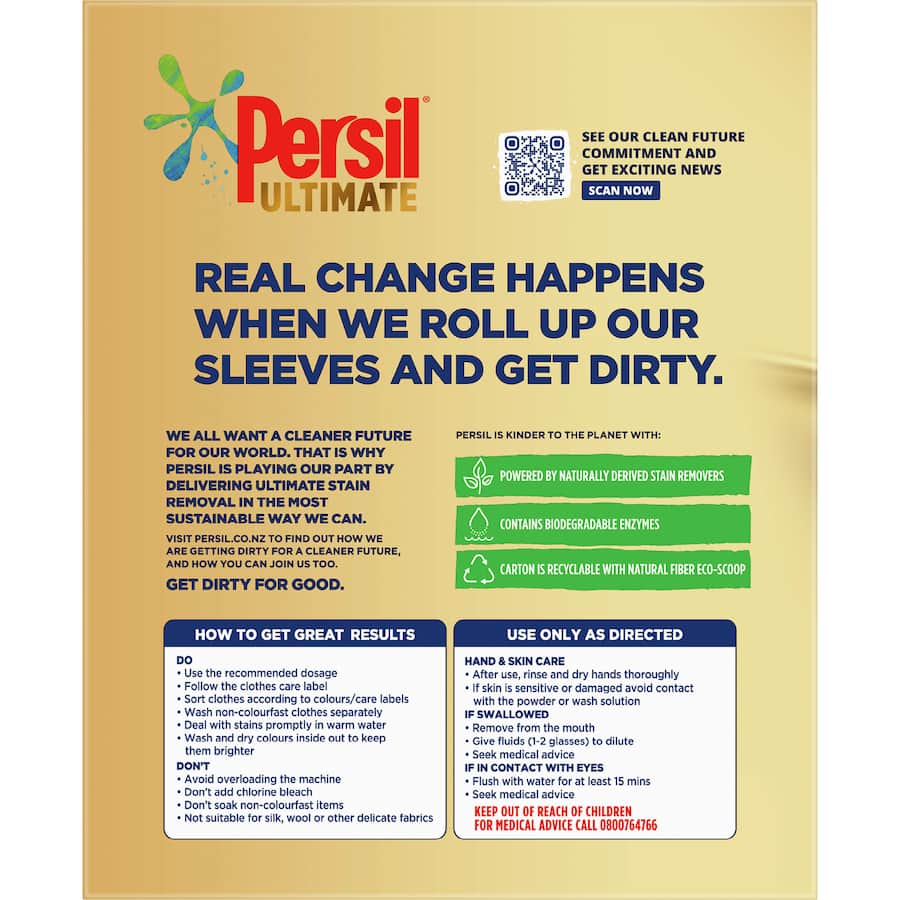 Persil Front & Top Loader Laundry Powder Ultimate 2kg